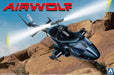 Aoshima Bunka Kyozai Movie Mecha Series Aw-01 Airwolf With Clear Body 1/24 Scale Plastic Model- Japan Figure Store - #1 Bring To You The Best Japanese Goods