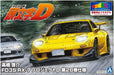 Aoshima Bunka Kyozai Prepainted Model Series Sp Initial D Keisuke Takahashi Fd3S Rx-7 Project D Volume 28 Specifications 1/24 Scale Painted Plastic Model- Japan Figure Store - #1 Bring To You The Best Japanese Goods