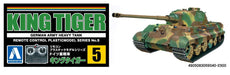 AOSHIMA Remote Control Plastic Model Series German Heavy Tank King Tiger- Japan Figure Store - #1 Bring To You The Best Japanese Goods