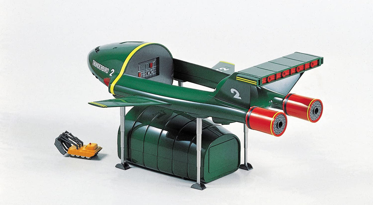 AOSHIMA Thunderbirds 1/350 Thunderbird No.2 & 4 Plastic Model- Japan Figure Store - #1 Bring To You The Best Japanese Goods