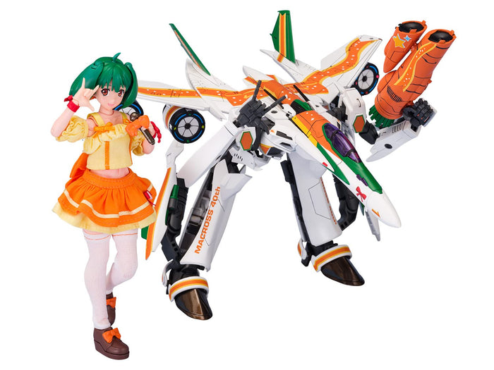 Macross Frontier Ranka Lee Aoshima Character Kit Selection Mc-10 V.F.G. Vf-25F Messiah 40Th Aniversary Aoshima- Japan Figure Store - #1 Bring To You The Best Japanese Goods