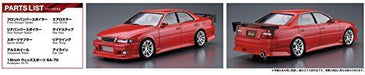 Aoshima Toyota Kunny'z Jzx100 Chaser Tourer V '98 Plastic Model Kit