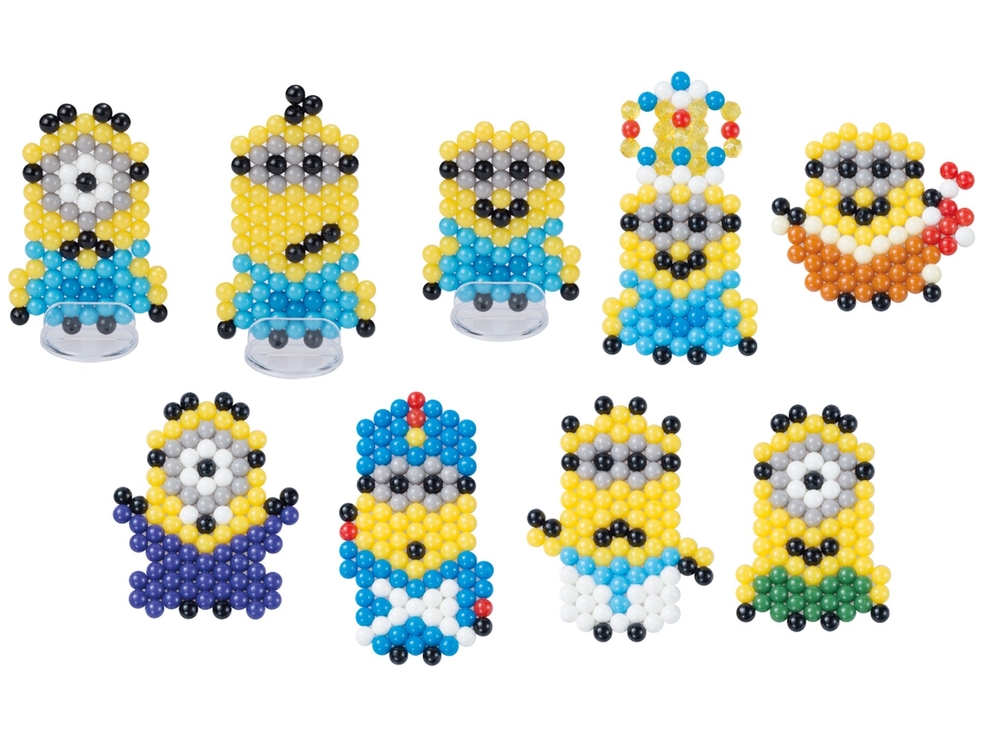 Epoch Aquabeads Minions Character Set St Mark Certified Age 6+ Water Stick Toy- Japan Figure Store - #1 Bring To You The Best Japanese Goods