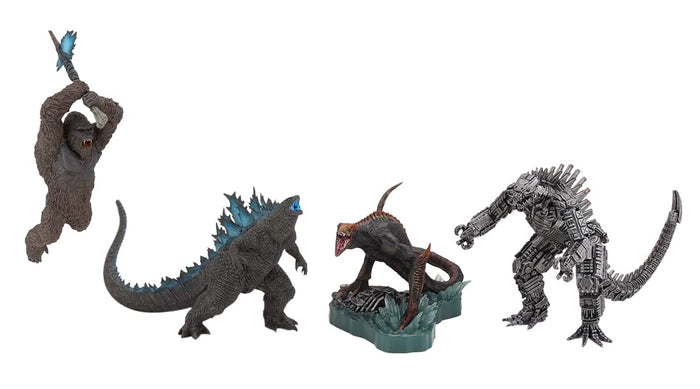 KEN ELEPHANT Art Spirits Gekizou Series Godzilla Vs. Kong 2021 Figure 4Pack Box- Japan Figure Store - #1 Bring To You The Best Japanese Goods