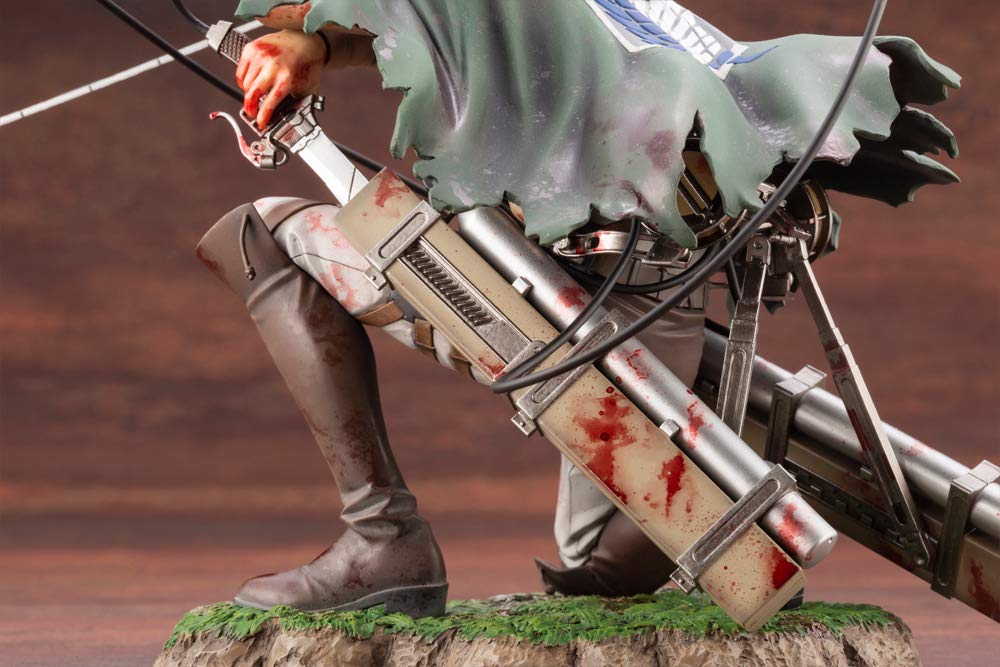 KOTOBUKIYA - Artfx J Levi Ackerman Fortitude Ver. 1/7 Figure - Attack On Titan- Japan Figure Store - #1 Bring To You The Best Japanese Goods