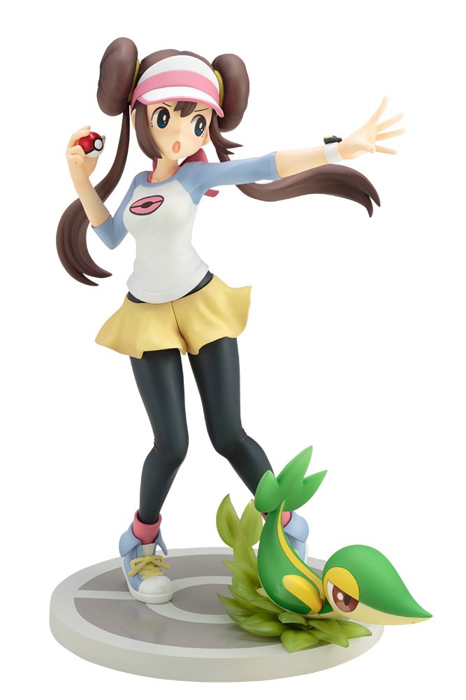 KOTOBUKIYA Artfx J Rosa With Snivy 1/8 Figure Pokemon- Japan Figure Store - #1 Bring To You The Best Japanese Goods