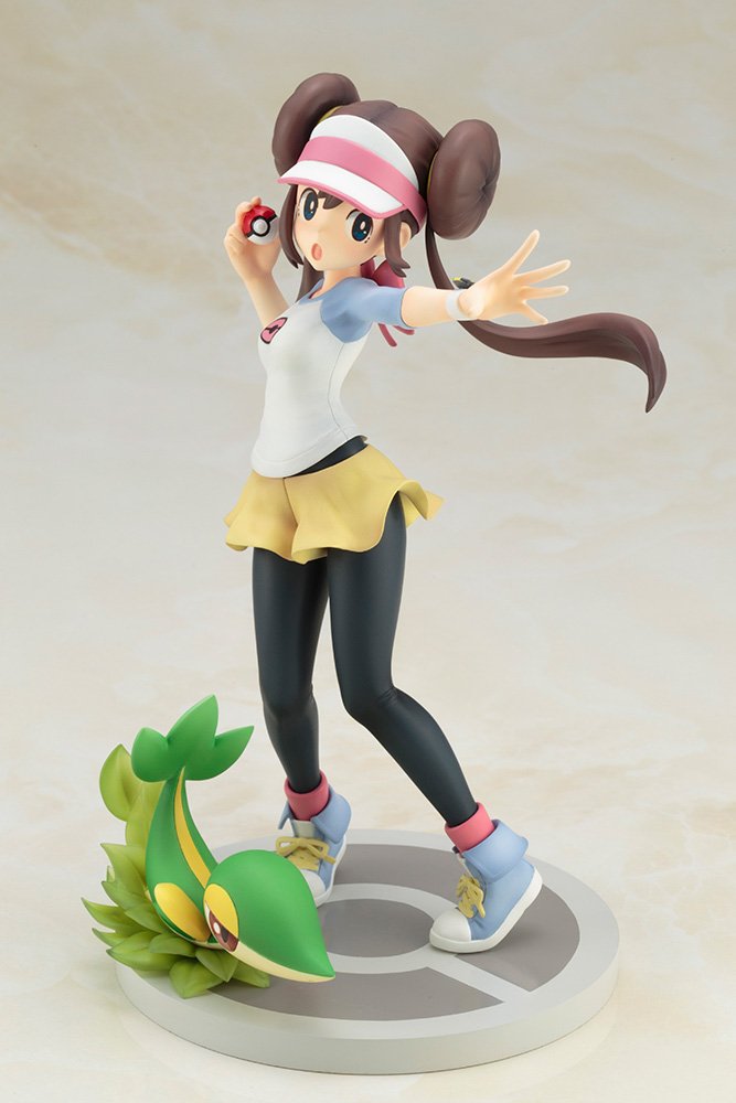 KOTOBUKIYA Artfx J Rosa With Snivy 1/8 Figure Pokemon- Japan Figure Store - #1 Bring To You The Best Japanese Goods
