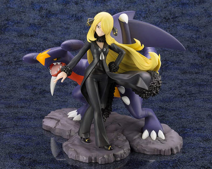 Kotobukiya Artfx J Cynthia with Garchomp 1/8 Japanese Plastic Scale Figure Toys- Japan Figure Store - #1 Bring To You The Best Japanese Goods