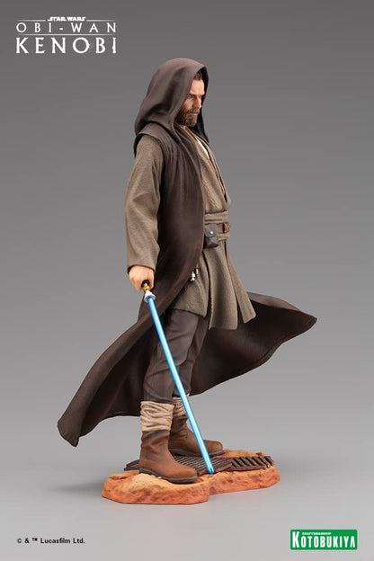 KOTOBUKIYA Artfx Obi-Wan Kenobi 1/7 Easy Assembly Kit Star Wars: Obi-Wan Kenobi- Japan Figure Store - #1 Bring To You The Best Japanese Goods
