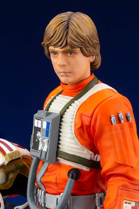 KOTOBUKIYA Sw163 Artfx+ Luke Skywalker X-Wing Pilot 1/10 Scale Figure Star Wars- Japan Figure Store - #1 Bring To You The Best Japanese Goods