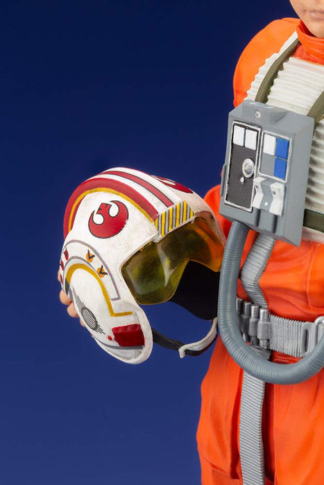 KOTOBUKIYA Sw163 Artfx+ Luke Skywalker X-Wing Pilot 1/10 Scale Figure Star Wars- Japan Figure Store - #1 Bring To You The Best Japanese Goods