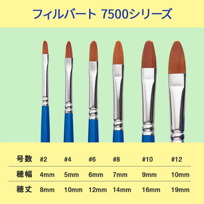 Athena Lovia 7500 Series #10 Filbert Brush- Japan Figure Store - #1 Bring To You The Best Japanese Goods