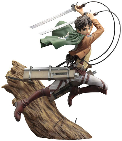 Kotobukiya Attack On Titan Artfx J Eren Jaeger 1/8 Scale PVC Complete Figure- Japan Figure Store - #1 Bring To You The Best Japanese Goods