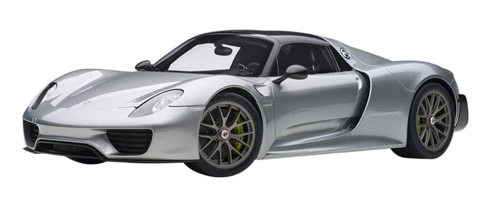 Autoart 1/12 Porsche 918 Spider Silver Metallic- Japan Figure Store - #1 Bring To You The Best Japanese Goods
