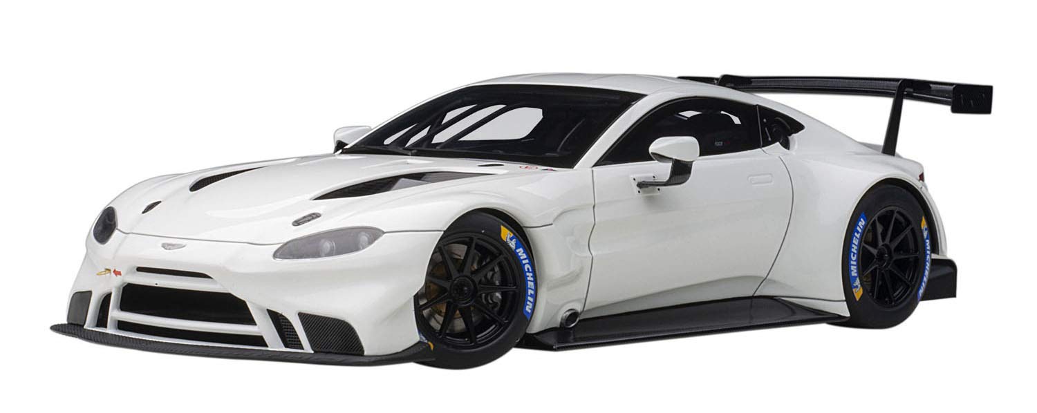Autoart 1/18 Aston Martin Vantage Gte 2018 White 81806- Japan Figure Store - #1 Bring To You The Best Japanese Goods