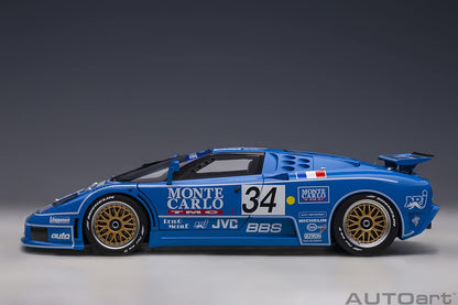 Autoart 1/18 Bugatti Eb110 SS 1994 #34 LeMans 24H 89417- Japan Figure Store - #1 Bring To You The Best Japanese Goods
