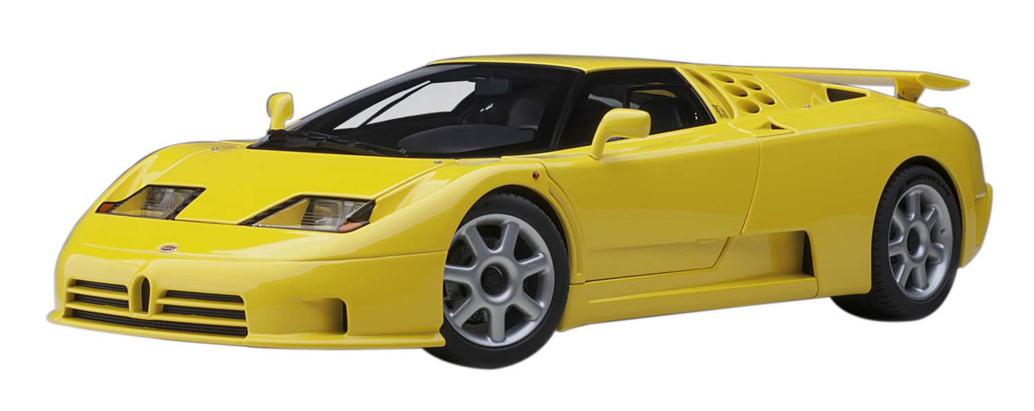 Autoart 1/18 Bugatti Eb110 SS Yellow 70918- Japan Figure Store - #1 Bring To You The Best Japanese Goods