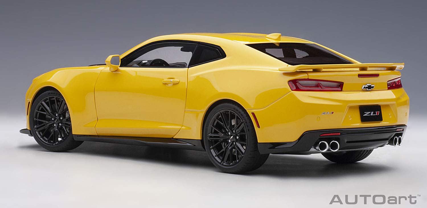 Autoart 1/18 Camaro ZL1 2017 Yellow 71205- Japan Figure Store - #1 Bring To You The Best Japanese Goods