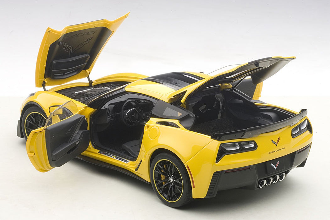 Autoart 1/18 Corvette Z06 C7.R Yellow- Japan Figure Store - #1 Bring To You The Best Japanese Goods