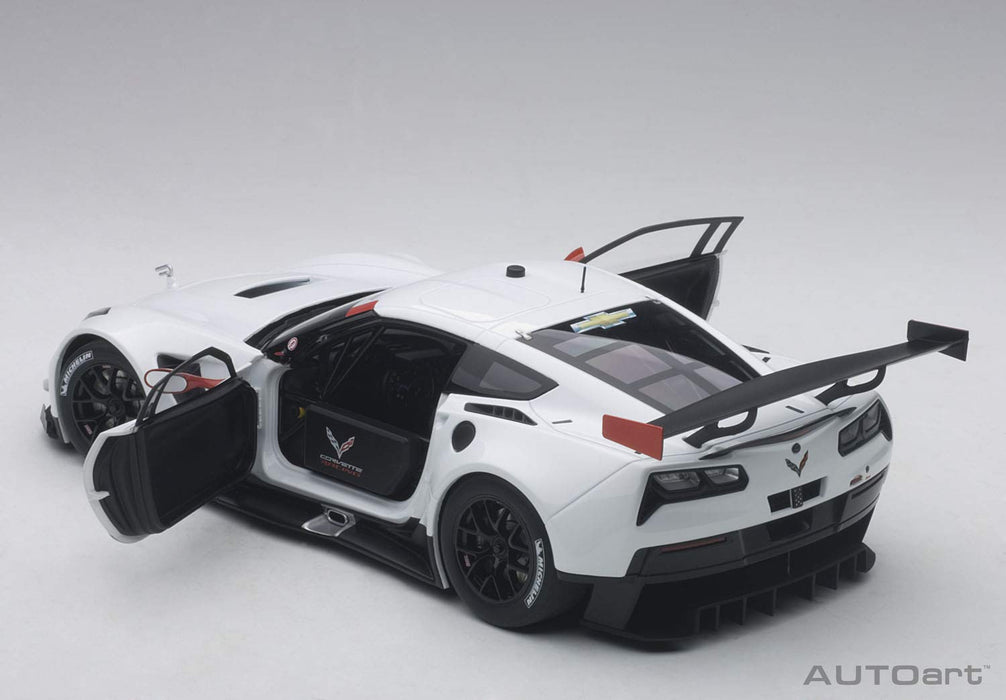 Autoart 1:18 Corvette C7.R White- Japan Figure Store - #1 Bring To You The Best Japanese Goods