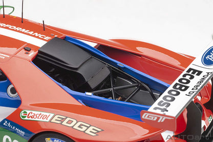 Autoart Ford GT 2016 1/18 Scale 4th Place Le Mans 24 Hour LMGTE Pro Class- Japan Figure Store - #1 Bring To You The Best Japanese Goods