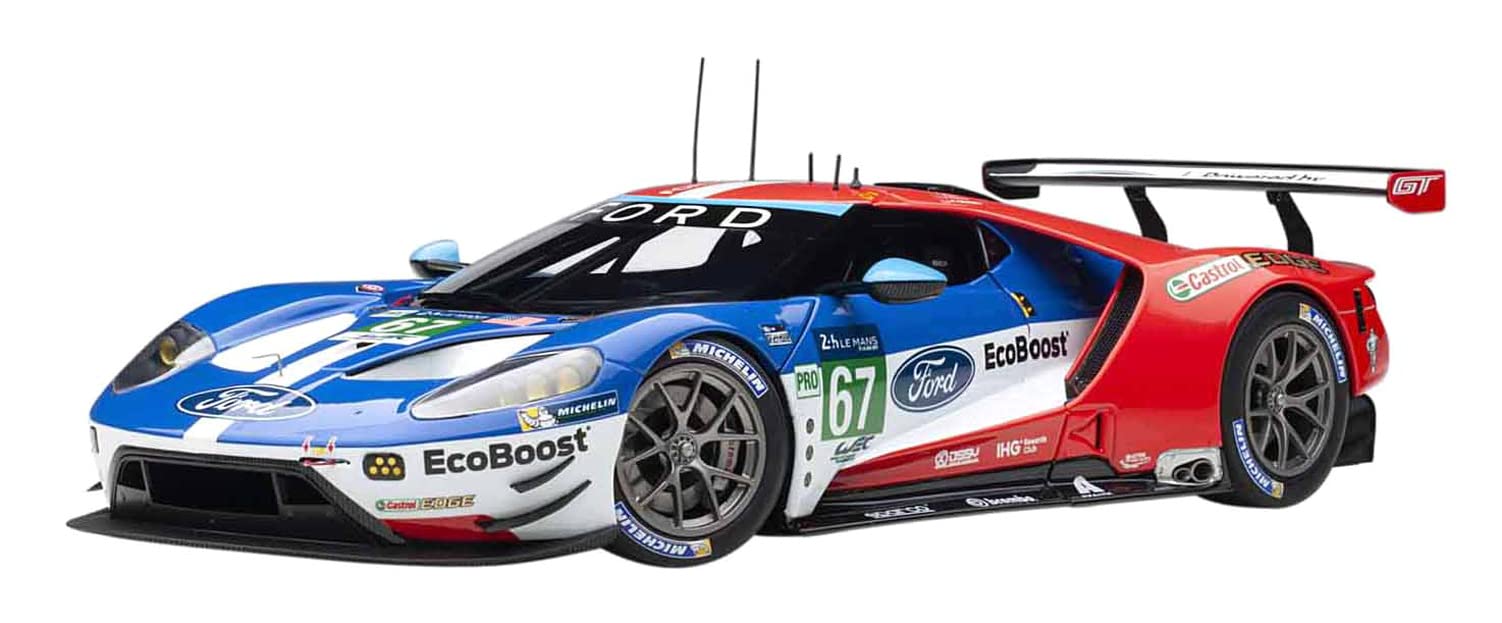 Autoart 1/18 Ford GT 2017 Le Mans 24Hrs LMGTE Pro Class 2nd Place 81710- Japan Figure Store - #1 Bring To You The Best Japanese Goods