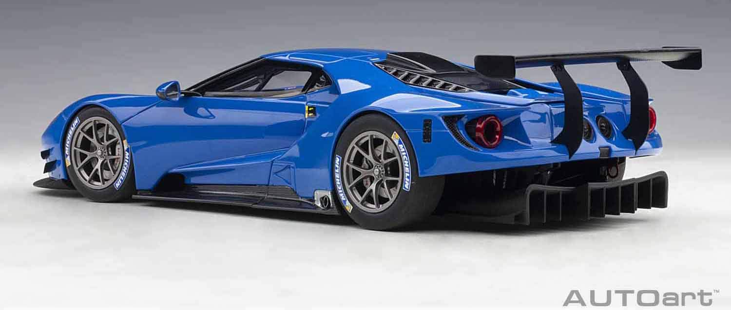 Autoart 1/18 Ford GT 81812 Blue- Japan Figure Store - #1 Bring To You The Best Japanese Goods