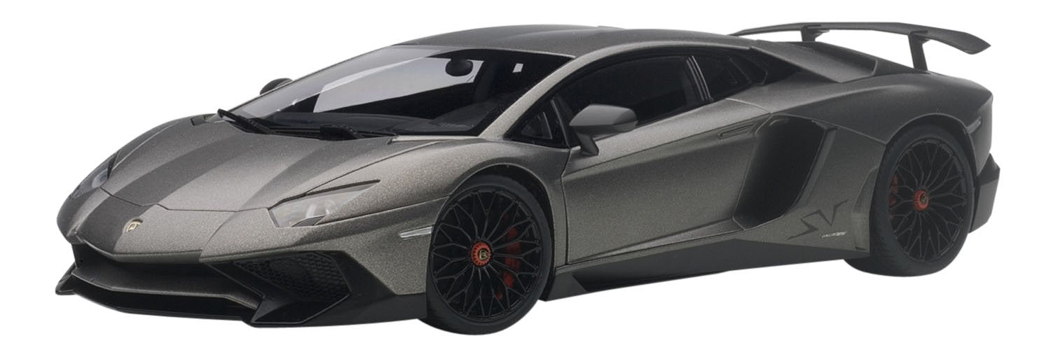 Autoart 1/18 Lambo Aventador SV Gray- Japan Figure Store - #1 Bring To You The Best Japanese Goods