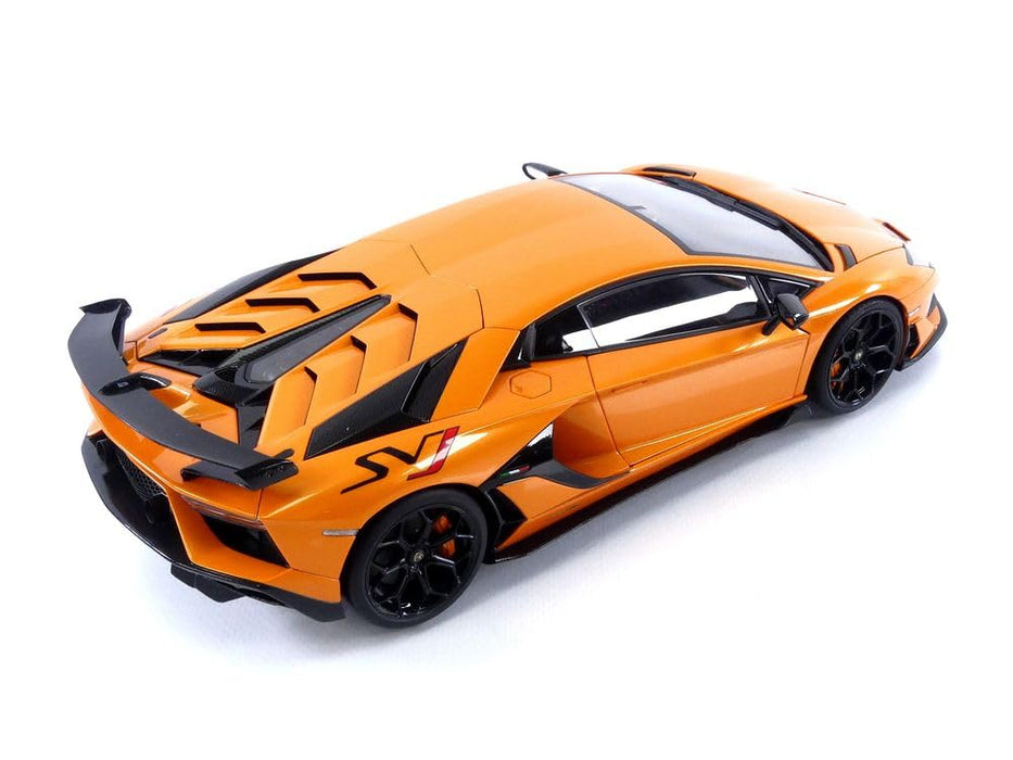 Autoart 1/18 Scale Lamborghini Aventador SVJ Finished Model in Pearl Orange- Japan Figure Store - #1 Bring To You The Best Japanese Goods