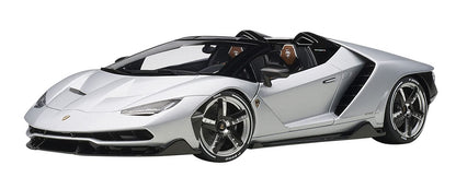 Autoart 1/18 Lamborghini Centenario Roadster Matte Silver- Japan Figure Store - #1 Bring To You The Best Japanese Goods