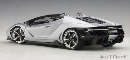 Autoart 1/18 Lamborghini Centenario Roadster Matte Silver- Japan Figure Store - #1 Bring To You The Best Japanese Goods