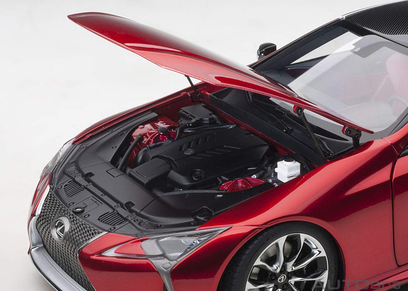 Autoart 1/18 Lexus LC500 Red/Dark Rose- Japan Figure Store - #1 Bring To You The Best Japanese Goods