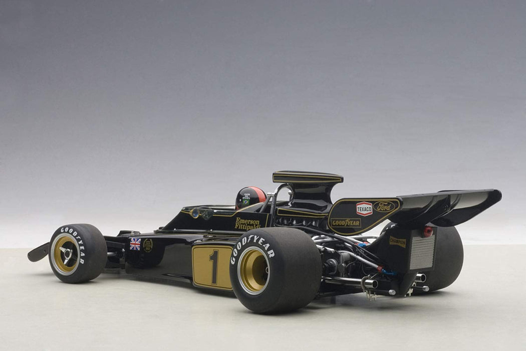 Autoart 1/18 Lotus 72E 1973 #1 Fittipaldi w/Fig- Japan Figure Store - #1 Bring To You The Best Japanese Goods