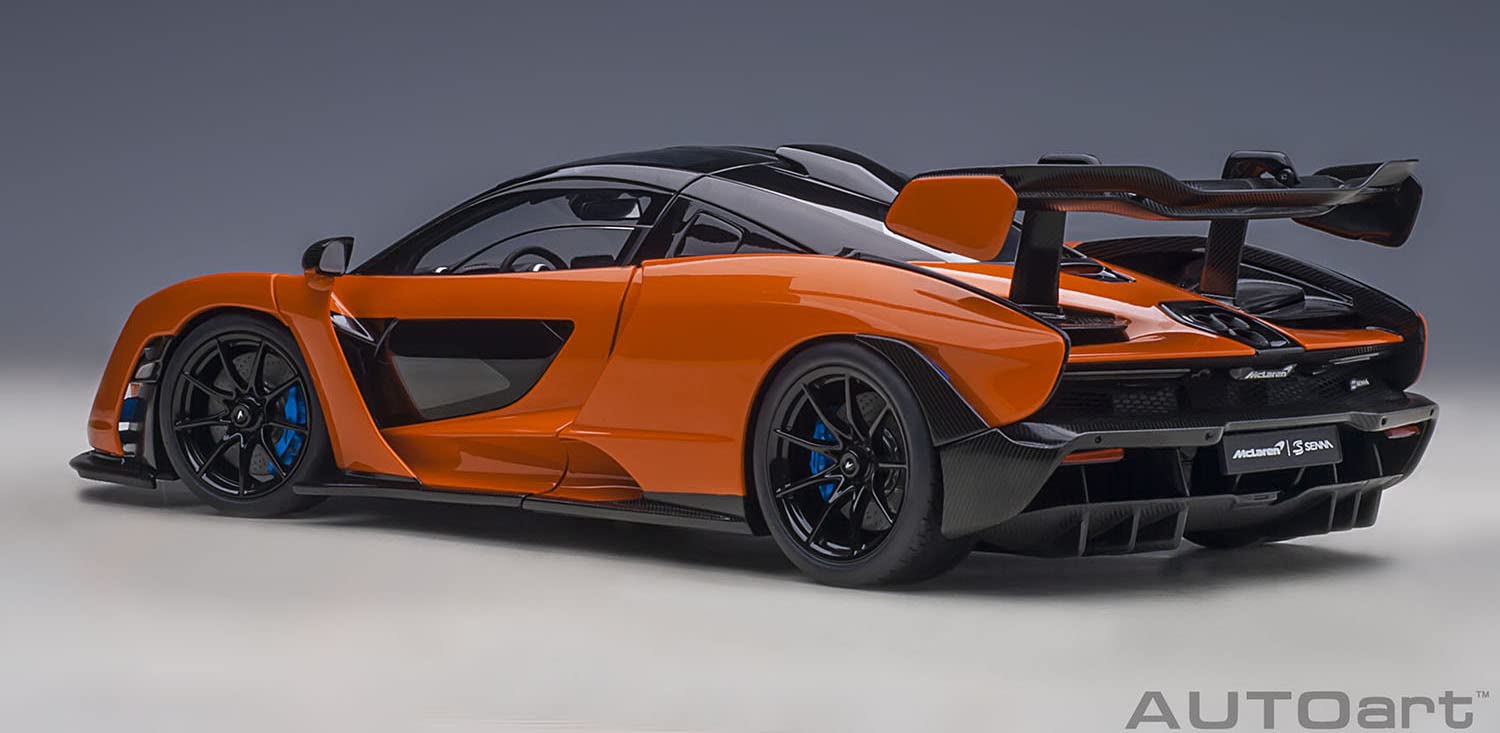 Autoart 1/18 McLaren Senna Orange 76078- Japan Figure Store - #1 Bring To You The Best Japanese Goods