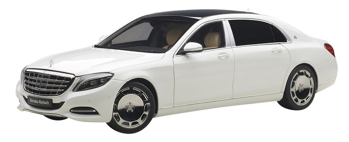 Autoart 1/18 Mercedes-Maybach S 600 White- Japan Figure Store - #1 Bring To You The Best Japanese Goods