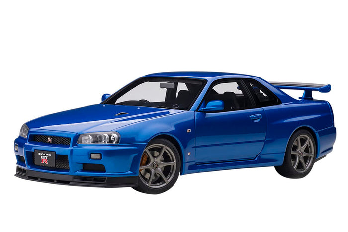 Autoart 1/18 Nissan Skyline GT-R R34 V Spec II 77408- Japan Figure Store - #1 Bring To You The Best Japanese Goods