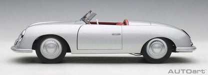 Autoart 1/18 Porsche 356 No.1 Silver- Japan Figure Store - #1 Bring To You The Best Japanese Goods