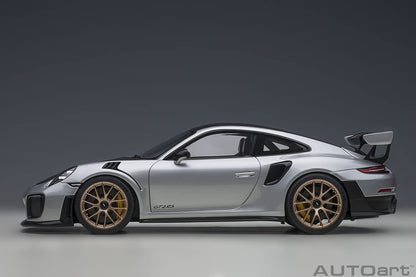 Autoart 1/18 Porsche 911 Gt2 Rs Weissach Pkg 78174 Silver/Carbon- Japan Figure Store - #1 Bring To You The Best Japanese Goods