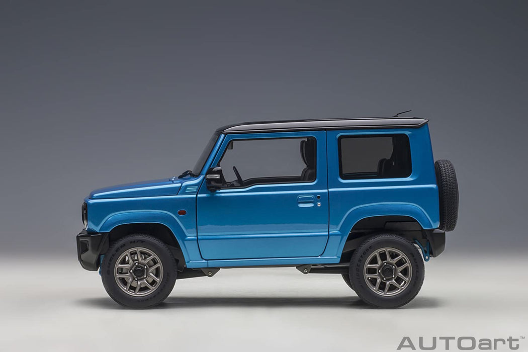 Autoart 1/18 Suzuki Jimny Jb64 Blue/Black 78502- Japan Figure Store - #1 Bring To You The Best Japanese Goods