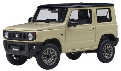 Autoart 1/18 Suzuki Jimny Jb64 Ivory/Black 78500- Japan Figure Store - #1 Bring To You The Best Japanese Goods