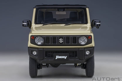 Autoart 1/18 Suzuki Jimny Jb64 Ivory/Black 78500- Japan Figure Store - #1 Bring To You The Best Japanese Goods