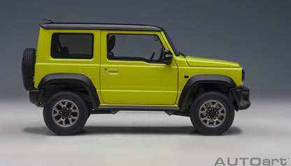 Autoart 1/18 Suzuki Jimny Sierra 78506 Yellow/Black Roof- Japan Figure Store - #1 Bring To You The Best Japanese Goods