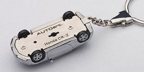 Autoart Honda CR-Z Miniature Aluminum Keychain Finished Product 1/87 Scale- Japan Figure Store - #1 Bring To You The Best Japanese Goods