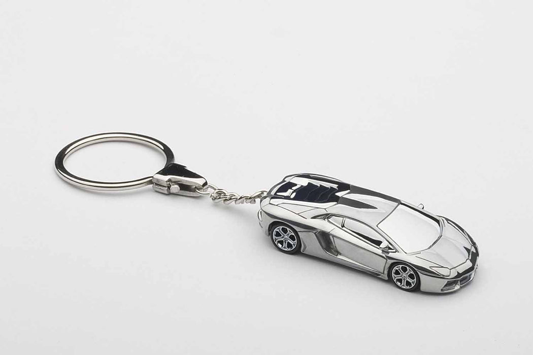 Autoart 1/87 Lamborghini Aventador Keychain (Aluminum)- Japan Figure Store - #1 Bring To You The Best Japanese Goods