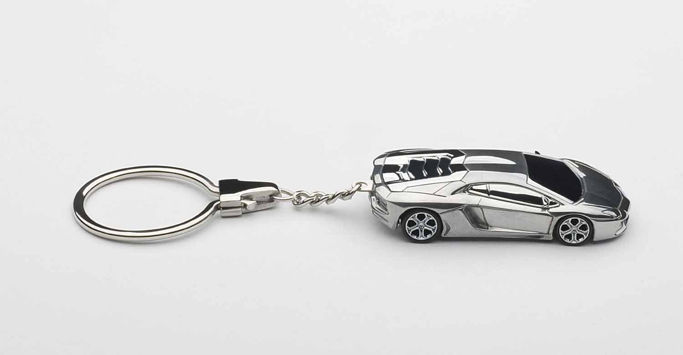 Autoart 1/87 Lamborghini Aventador Keychain (Aluminum)- Japan Figure Store - #1 Bring To You The Best Japanese Goods