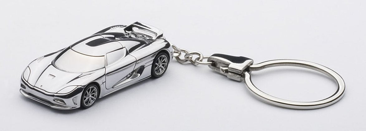 Autoart Koenigsegg Agera 1/87 Scale Aluminum Keychain Finished Product- Japan Figure Store - #1 Bring To You The Best Japanese Goods