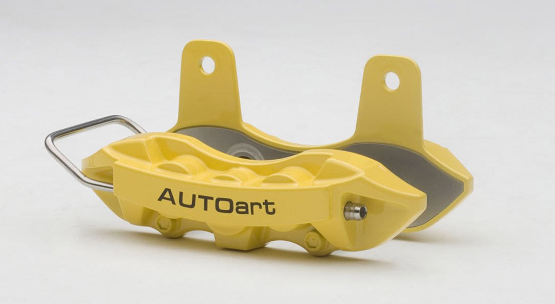 Autoart Yellow Brake Caliper Name Card Holder Finished Product- Japan Figure Store - #1 Bring To You The Best Japanese Goods