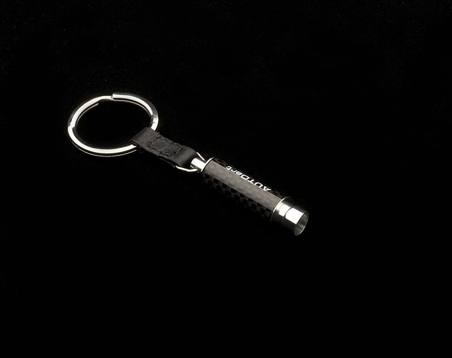 Autoart Carbon Exhaust Flashlight Keychain - Finished Product Design- Japan Figure Store - #1 Bring To You The Best Japanese Goods