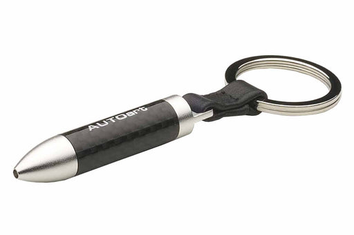 Autoart Carbon Fiber Retractable Ballpoint Pen with Keychain Attachment- Japan Figure Store - #1 Bring To You The Best Japanese Goods