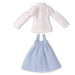 AZONE Pic343-Lbl 1/12 Picco Neemo Tulle Dress Set Light Blue- Japan Figure Store - #1 Bring To You The Best Japanese Goods